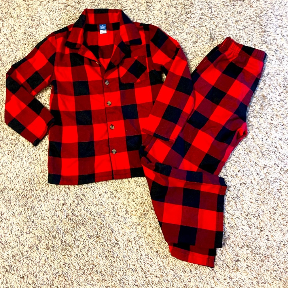 Old Navy Family matching Christmas pajamas